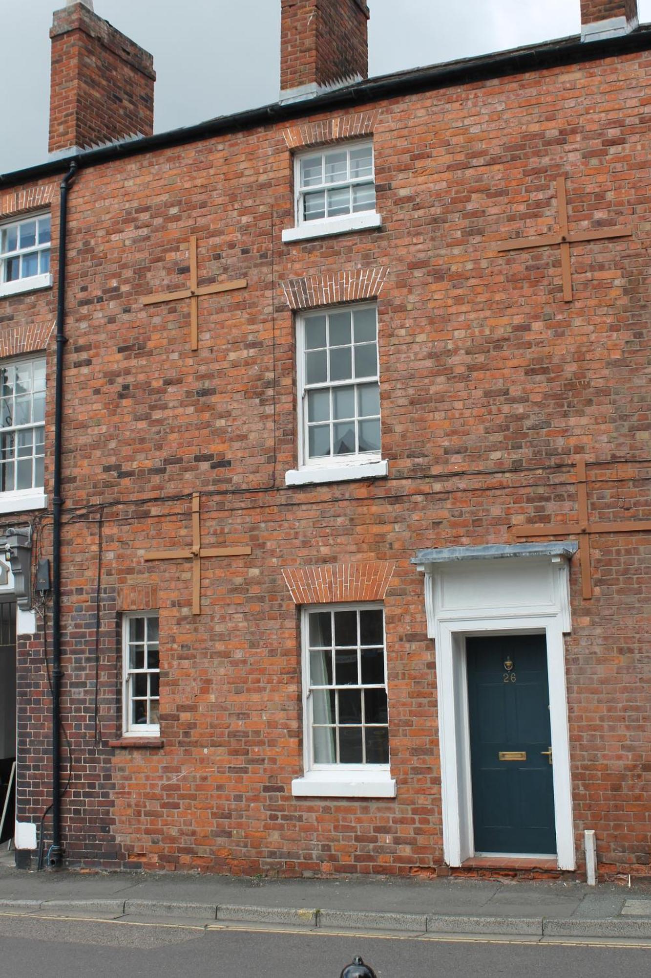 Shrewsbury Georgian Town House - Hills Lane Villa Exterior photo